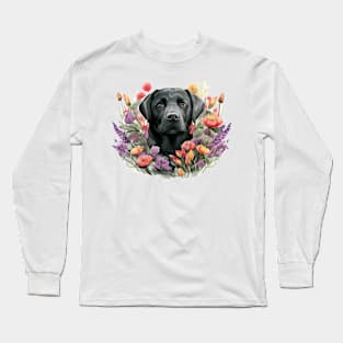 Black Lab Long Sleeve T-Shirt